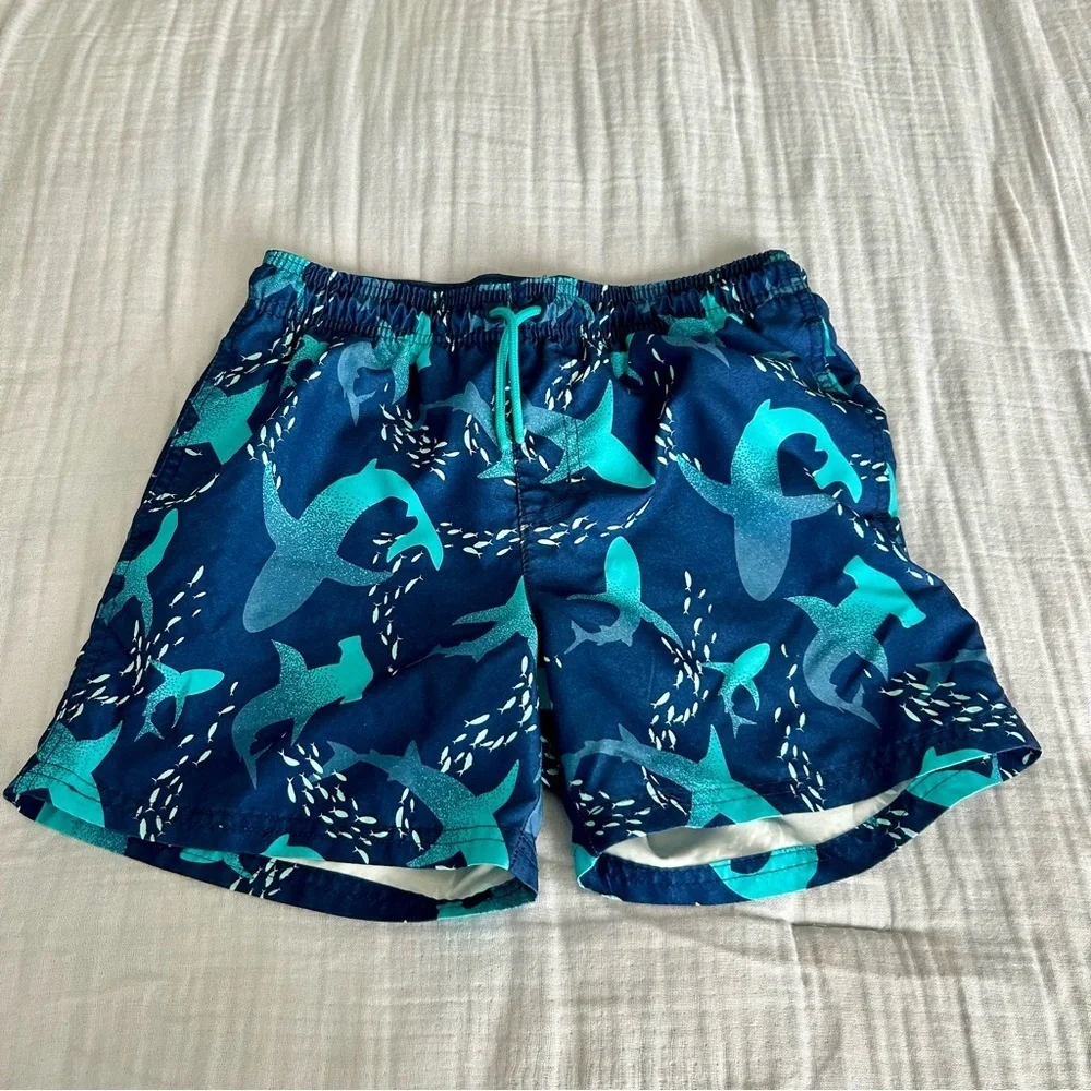 LIKE NEW Tommy Bahama and Cat & Jack Kids' Swim Shorts Sz XL (set of 4)